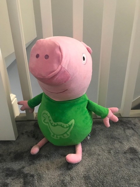 peppa pig george teddy